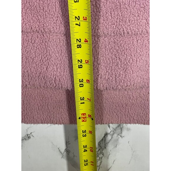 Como Vintage Womens XL Pink Fleece soft Sweatshirt with Snowflake Design - Picture 5 of 8